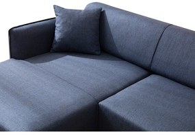 Divano angolare blu, angolo sinistro - Belissimo - Balcab Home