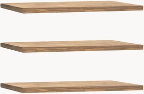 Set di 3 mensole in legno di abete Melva