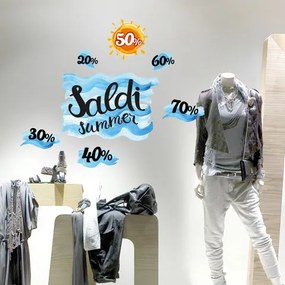 Saldi sull&#39;onda | Vetrofania