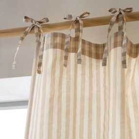 Tenda beige 140x229 cm Zanzibar Woven Stripe – Pineapple Elephant