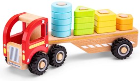 Camion in legno per smistamento e impilamento