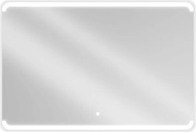 Mexen Nida specchio da bagno retroilluminato 120 x 80 cm, LED 6000K, antiappannamento - 9806-120-080-611-00