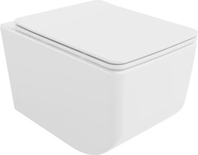 Mexen Vera wc rimless con copriwater a chiusura rallentata slim, duroplast, bianco - 30164000
