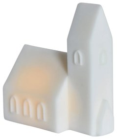 Decorazione luminosa bianca con alimentazione a batteria Copenhagen City Church – Sirius