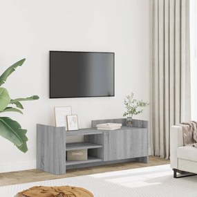 Mobile Tv Grigio Sonoma 100x35x40 Cm İn Legno Multistrato /
