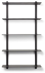 GEJST - Nivo Shelf Large E Nero Albero di Frassino/Nero