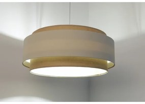Lampadario a sospensione con filo DOBLO 1xE27/60W/230V color crema/beige