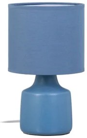 Lampada da tavolo Azzurro Ceramica 40 W 220-240 V 16 x 16 x 27 cm
