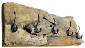 ISIDOR - appendiabiti in legno di teak