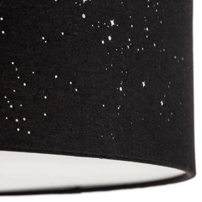 Lindby Ellamina plafoniera LED, 60 cm, nero
