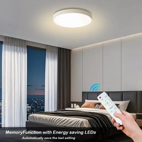 Brilagi - Lampada LED dimmerabile POOL LED/60W/230V 3000-6000K Ø 60 cm bianca + telecomando