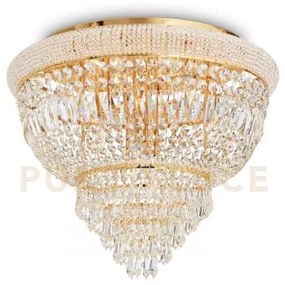 Lampada da soffitto dubai pl6 ottone