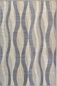 Tappeto Wool astratto antiscivolo in lana multicolore, L 230 x L 160 cm