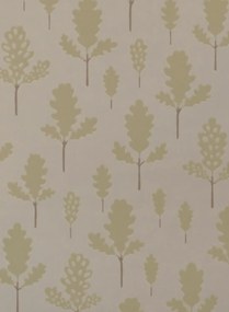 Majvillan Carta da parati Oak - Greige Blue