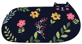 Tappetino da bagno nero 80x140 cm Cattest - Foutastic