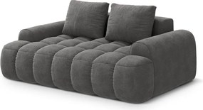 Divano grigio con rivestimento in velluto 175 cm Linz – Cosmopolitan Design