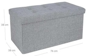 Panca SULTAN grigia chiara