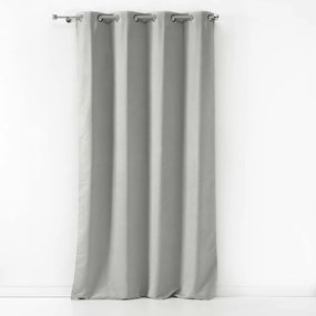 Tenda scamosciata grigio chiaro 140x240 cm Sultane - douceur d'intérieur
