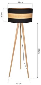 Lampada da terra TERRA 1xE27/60W/230V