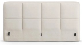 Testiera color crema imbottita 189x100 cm Darren – Micadoni