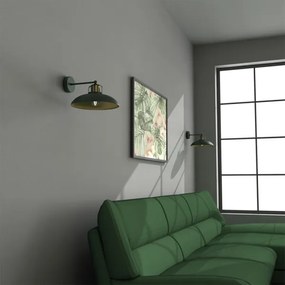 Brilagi - Applique FLAMENGO 1xE27/60W/230V verde