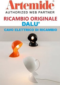 Artemide cavo elettrico ricambio lumetto Dalù