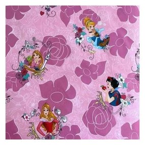 Biancheria da letto per bambini in cotone per letto singolo 140x200 cm Princess - Jerry Fabrics