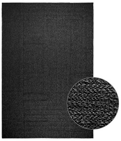 Tappeto Zızur Antracite 240x340 Cm Aspetto Iuta Interni Esterni /