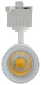 Faro LED 30W Monofase 60° 120lm/W CRI92 no Flickering - BRIDGELUX LED Colore Bianco Caldo 2.700K