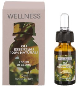 Olio essenziale Legno Cedro Bergamotto con contagocce 10 ml