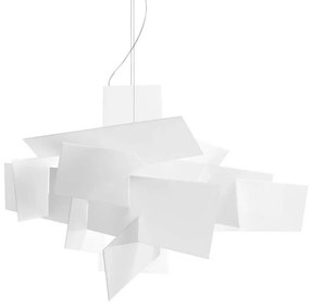 Big Bang LED XL Lampada a Sospensione Bianco 10m - Foscarini