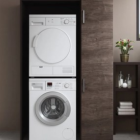 Anta per mobile lavanderia rovere scuro L 10 x H 200 x Sp 50 cm