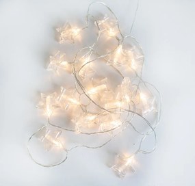 Luci a corda per esterni di Natale 4,5 m con LED 16 luci - Bianca