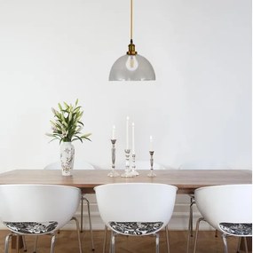 Lampadario a sospensione con filo 1xE27/60W/230V diametro 30 cm