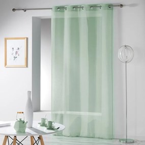 Tenda sottile verde chiaro 140x280 cm Telma – douceur d'intérieur
