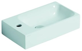 Lavabo sospeso rettangolare Cento L 45 x H 10 x P 25 cm