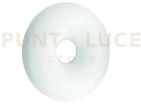 Plafoniera dodi d.42cm 3 luci attacco e27 colore bianco con decoraz...