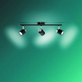 Philips - Faretto MERANTI 3xGU10/35W/230V nero