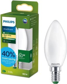 Lampadina LED ULTRAEFFICIENT Philips B35 E14/3,8W/230V 2700K