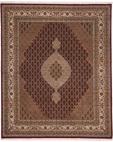 Tabriz Tappeto orientale 310 x 250 Marrone (Indian) Annodato A Mano