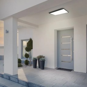 Applique LED moderno da esterno Casazza nero IP44, luce bianco caldo 2350 lumen, EGLO