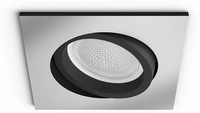 Centura Recessed Alu Squared Bluetooth White/Color Amb. - Philips Hue