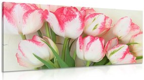 Quadro su tela – Tulipani con tocco primaverile