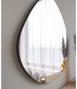 Specchio da parete BESSO 60x60 cm nero