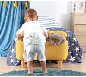 Sgabello PIXI 37x61 cm giallo