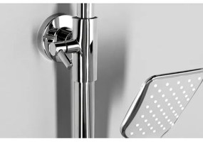 Aqualine - Set doccia con miscelatore FACTOR cromo lucido