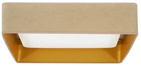 Brilagi - Plafoniera LED VELVET SQUARE LED/24W/230V beige