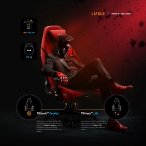 Poltrona da gaming Diablo X.Eye Prime, Normal Size, Bloody Mary