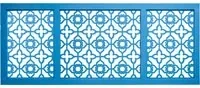 Testata letto matrimoniale 170x70x2,5 cm azzurra