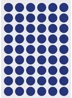 Ferm Living Adesivo murale Mini Dots - Blau